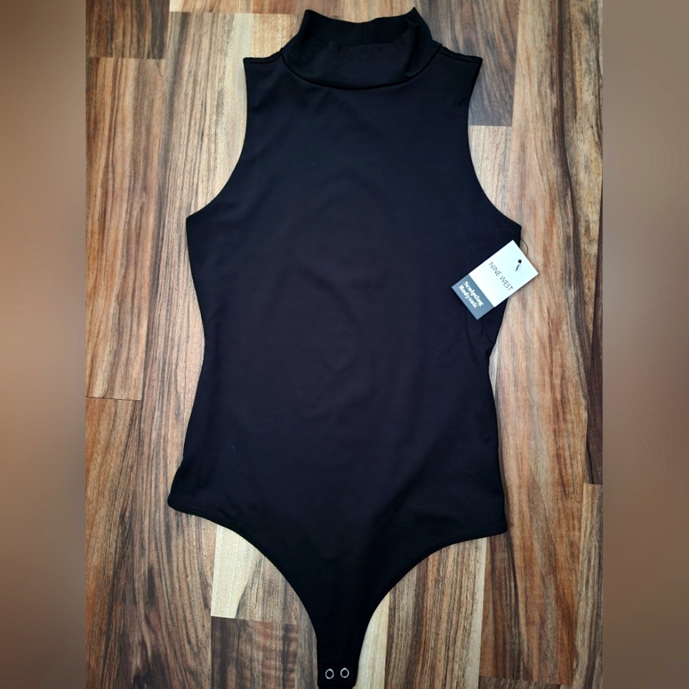 Nine West Sleeveless Sculpting Bodysuit